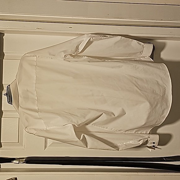 TOPMAN men's WHITE button down dress shirt - Picture 5 of 6